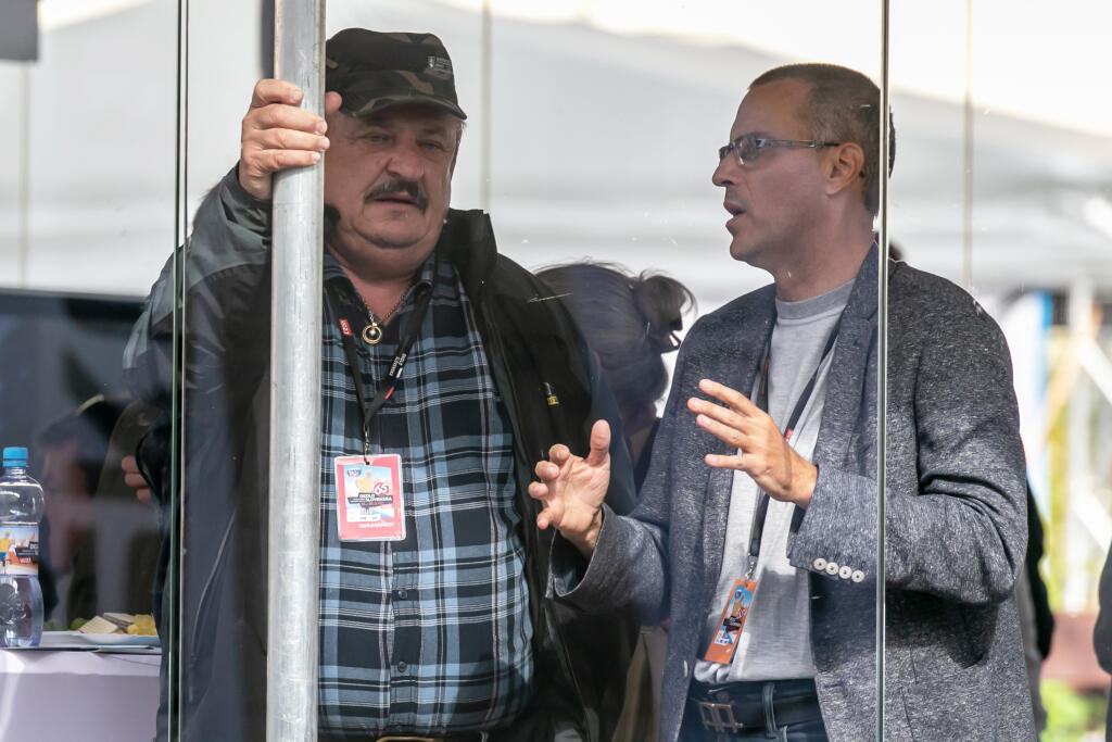 Preteky si nenechal ujsť ani politik Anton Hrnko, ktorý sledoval na vlastné oči aj predošlé etapy.