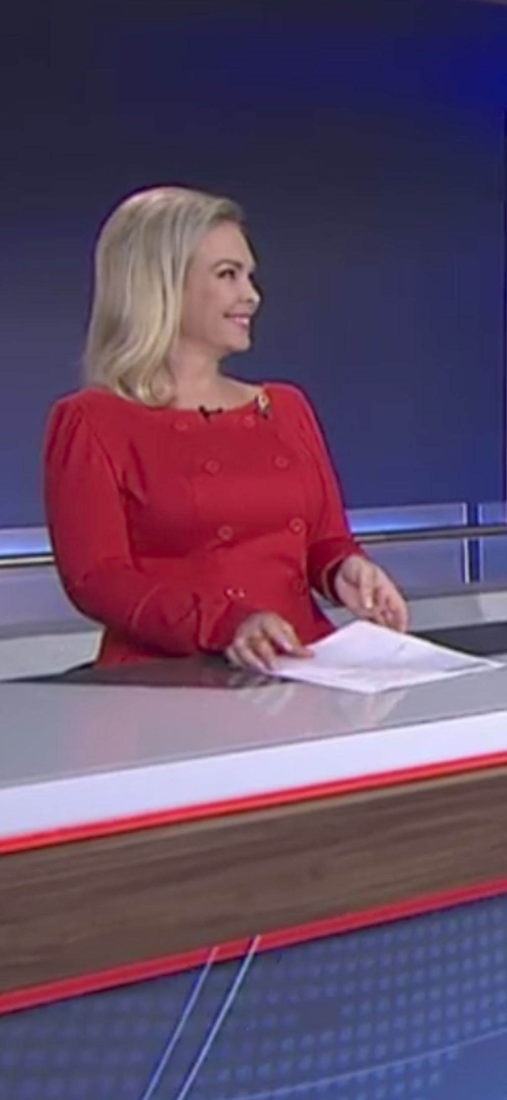Moderátorka Lucia Barmošová v posledných dňoch na obrazovkách TV JOJ.