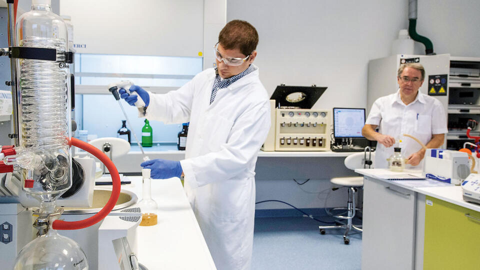 SR Vedecký park UK laboratóriá BAX