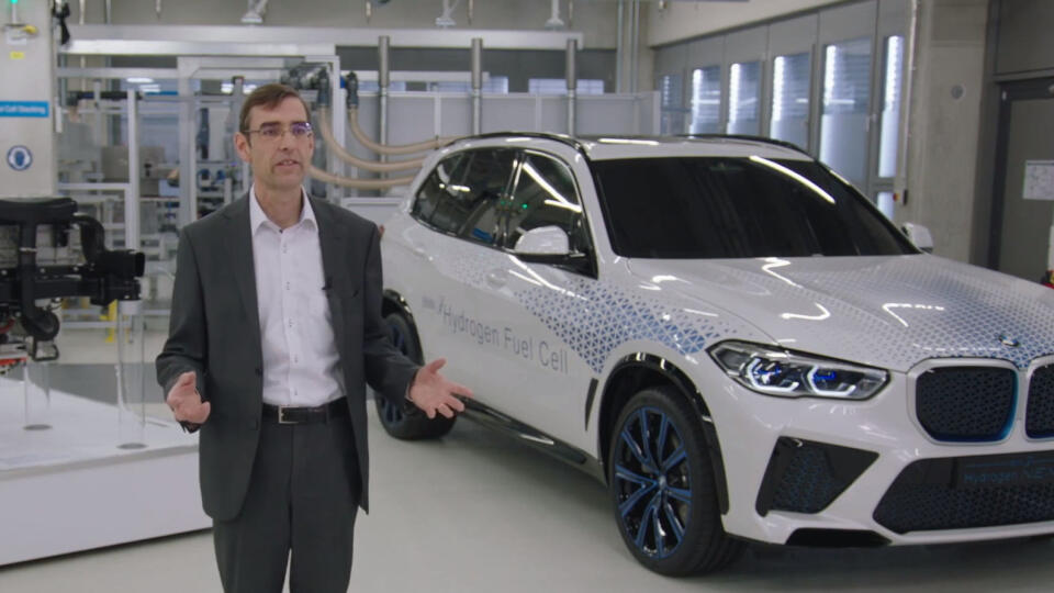 Dr. Jürgen Guldner a BMW i Hydrogen Next.