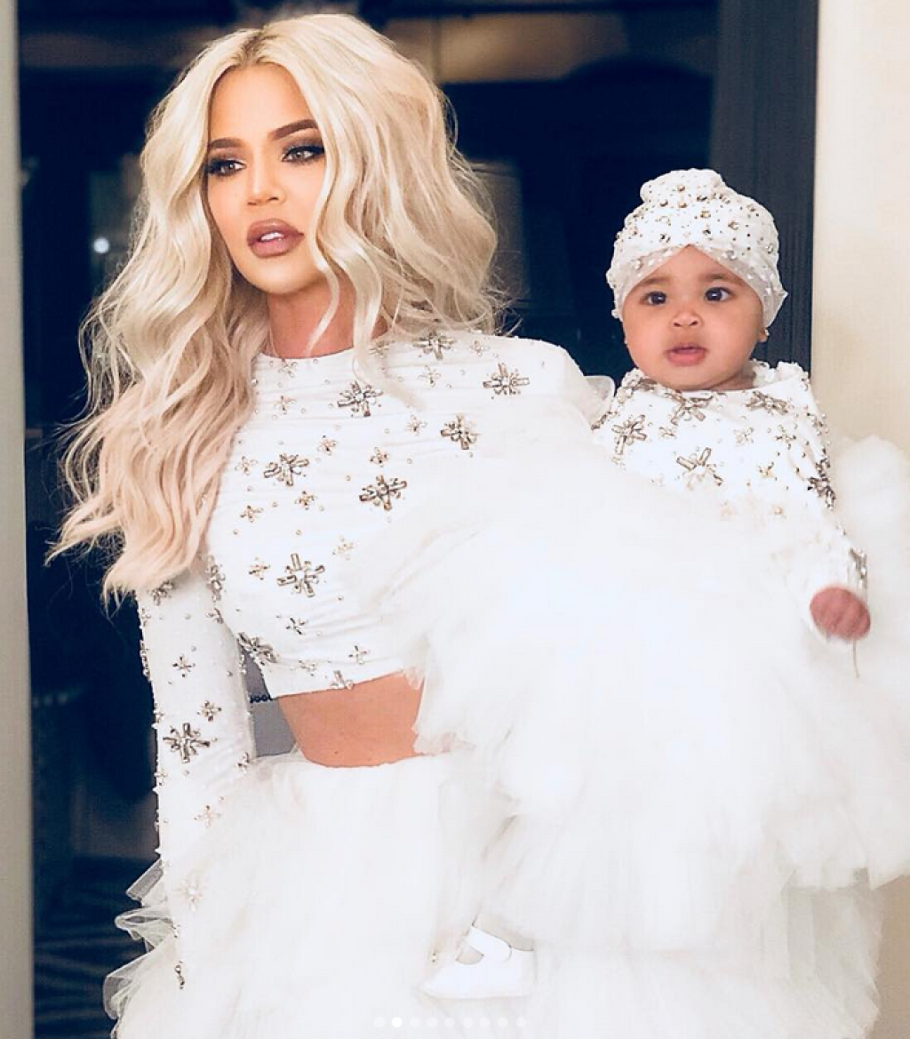 Khloe s dcérkou.