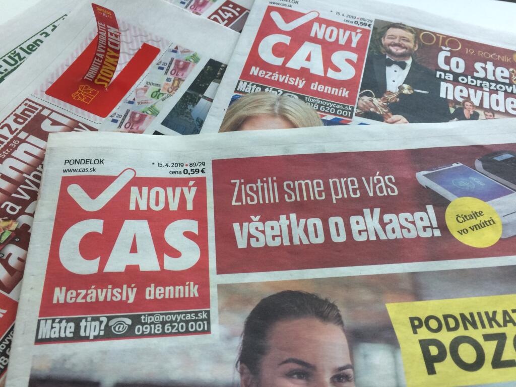 Nový Čas venoval celú obálku inzerentovi, reklamu si zaplatilo O2
