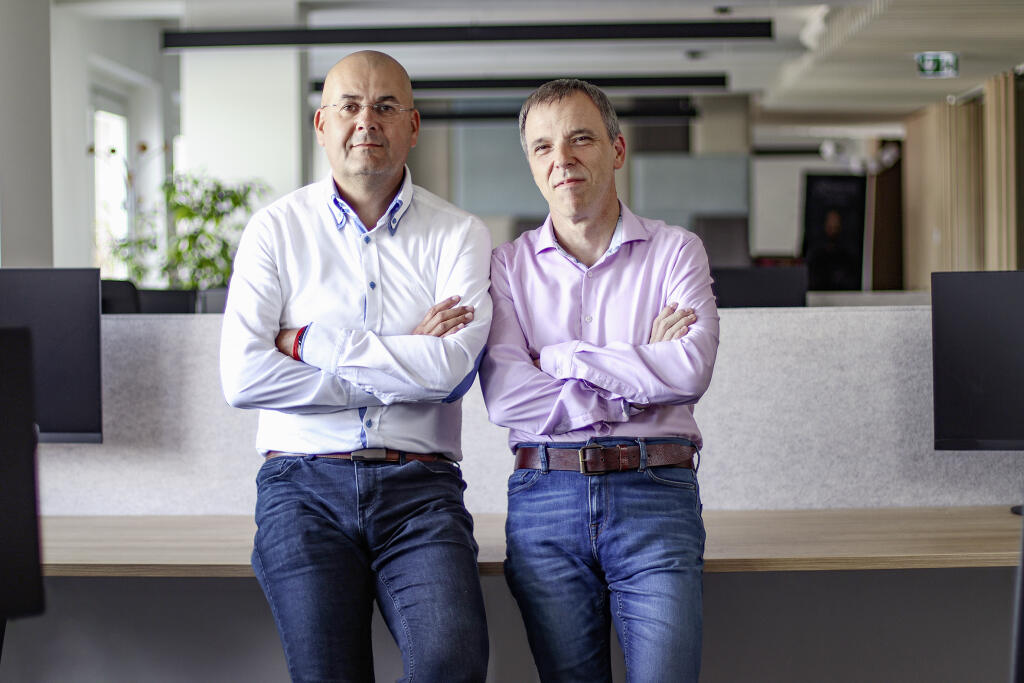 Zakladatelia GLOBESY Fedor Kállay a Štefan Mičko.