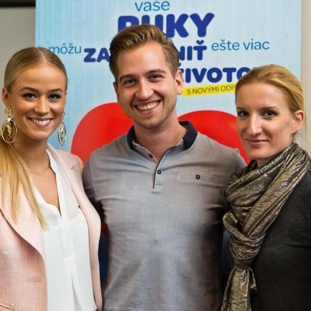 MISS Slovensko 2015 Lujza Straková, Samo Tomeček, Adela Banášová