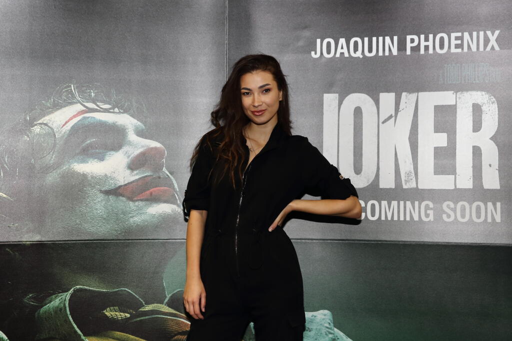Na snímke je Ronie na premiere filmu Joker v Bratislave.