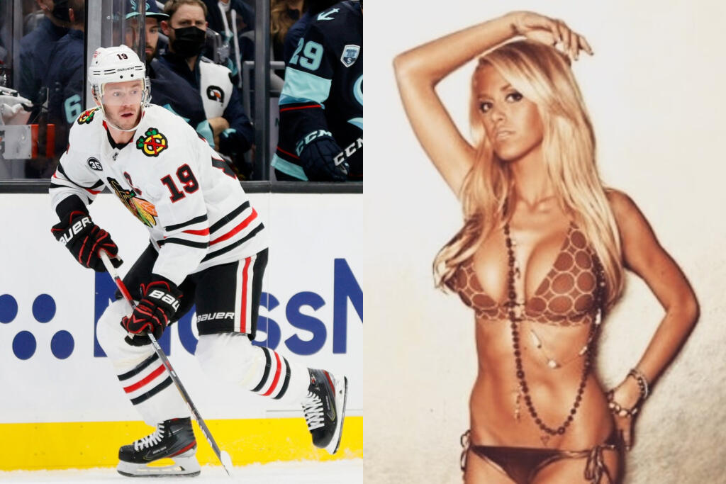 Jonathan Toews (33) je šialene zamilovaný do Lindsay Vecchione (34).