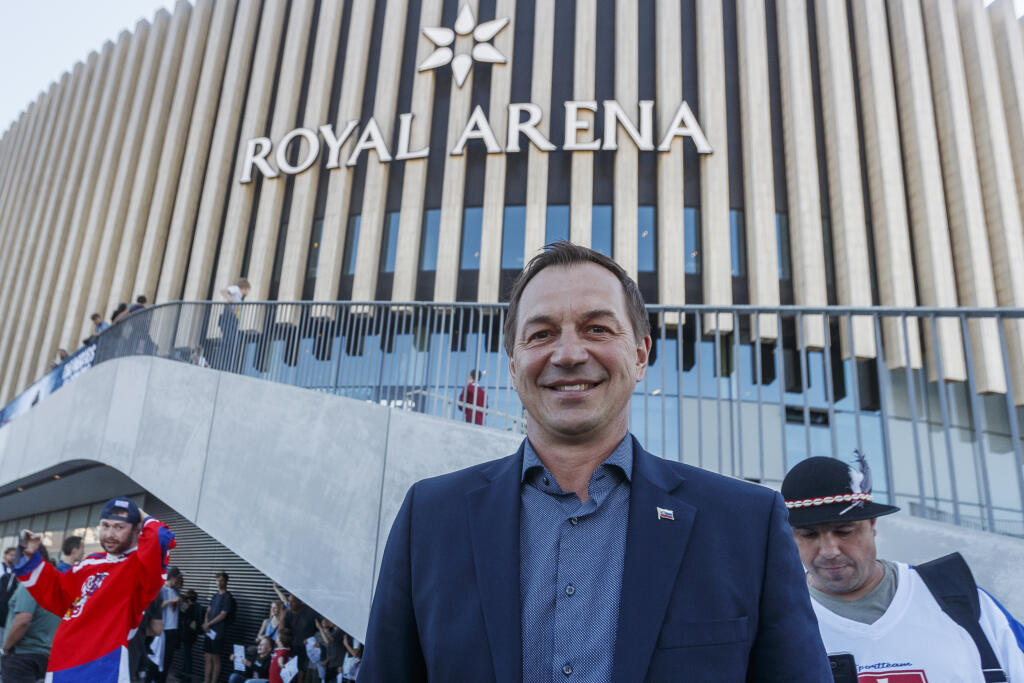 Peter Bondra na MS v Kodani.