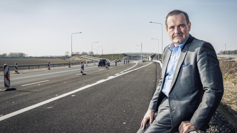 Na snímke Pavol Kováčik, prezident Zväzu stavebných podnikateľov Slovenska.