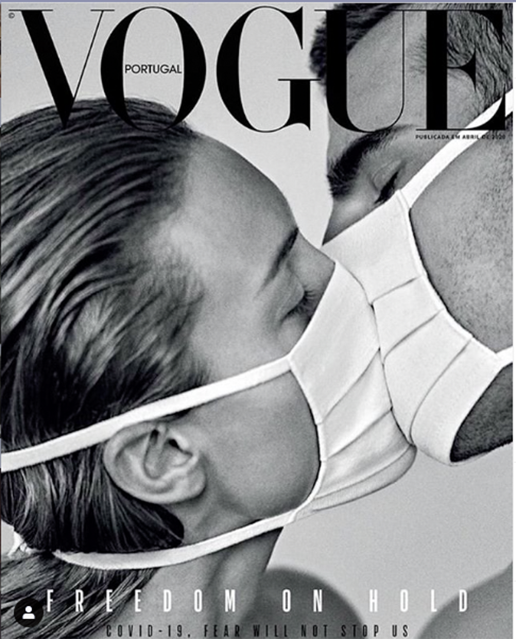 Počas prvej vlny korony ho spolu s priateľkou na titulku magazínu Vogue nafotil Braňo Šimončík.