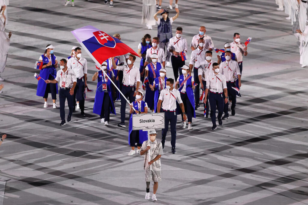Takto sa predviedli na ceremoniáli Slováci.