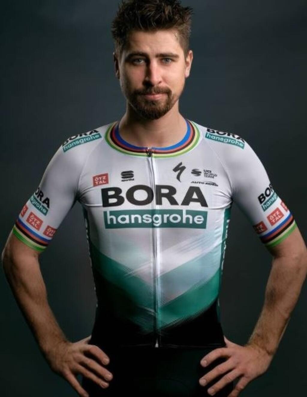 Peter Sagan na novoročnej zdravici.