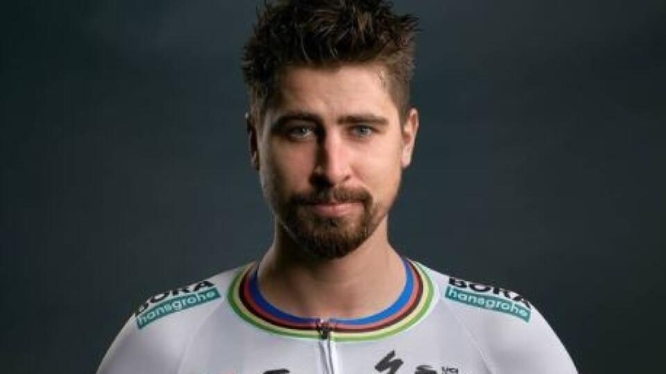 Peter Sagan na novoročnej zdravici.