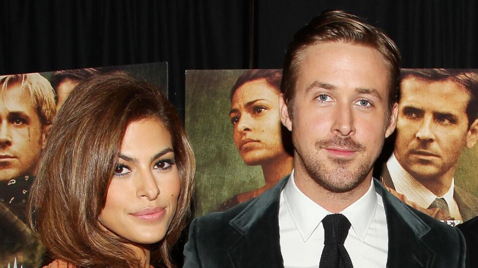 Herecký pár Eva Mendes & Ryan Gosling