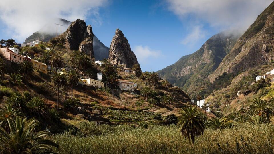 The island of La Gomera in the Canary Islands