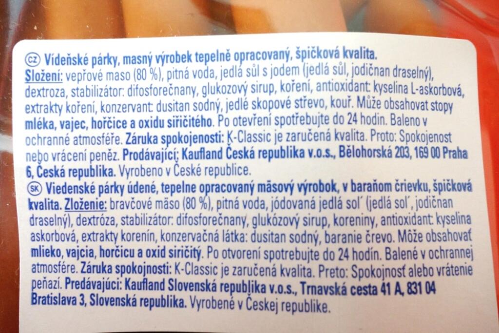 Test zmeral kvalitu lacných párkov, zabodovala značka Kauflandu