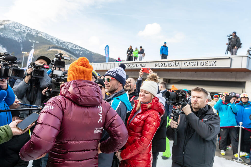 Vlhová spôsobila v Jasnej hotový ošiaľ a podľa očakávania bola v obkľúčení fanúšikov a novinárov.