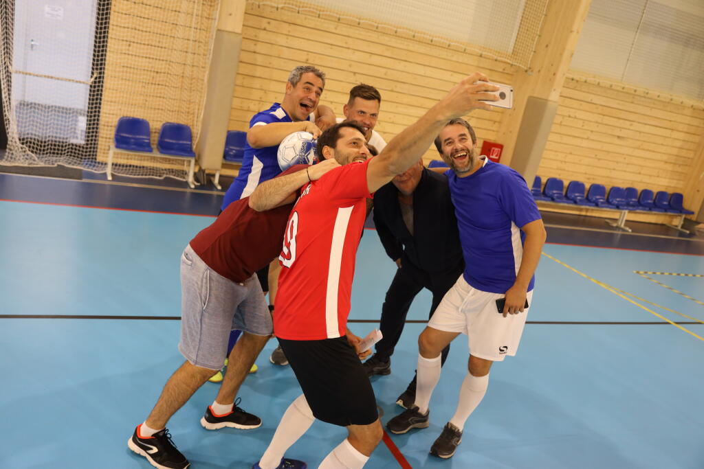 Seriáloví oteckovia si zahrali s bývalým kapitánom slovenskej futbalovej reprezentácie Martinom Škrtelom aj zápas.