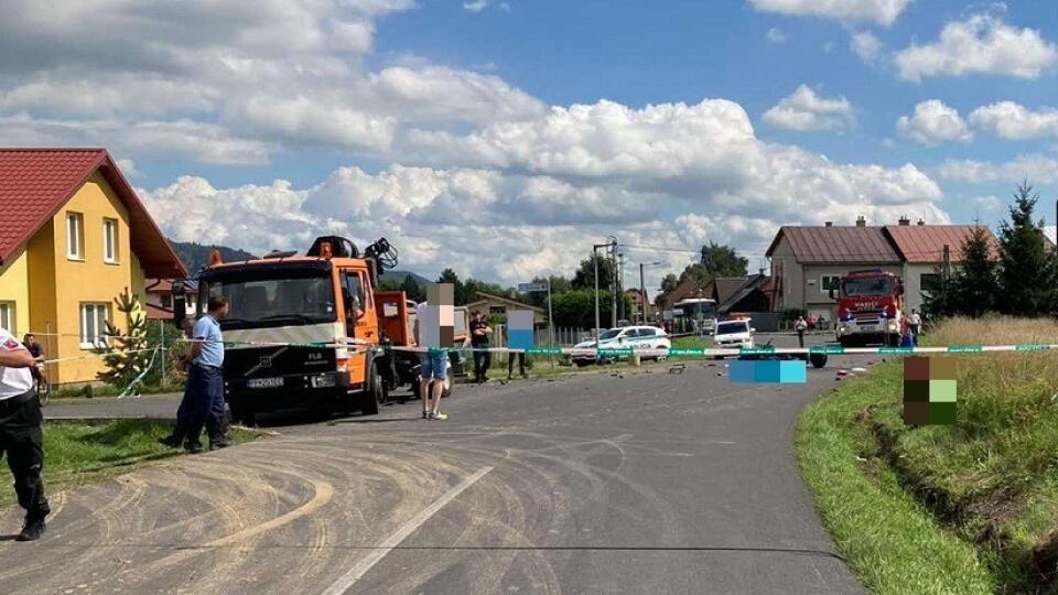 Nehodu neprežil cyklista.