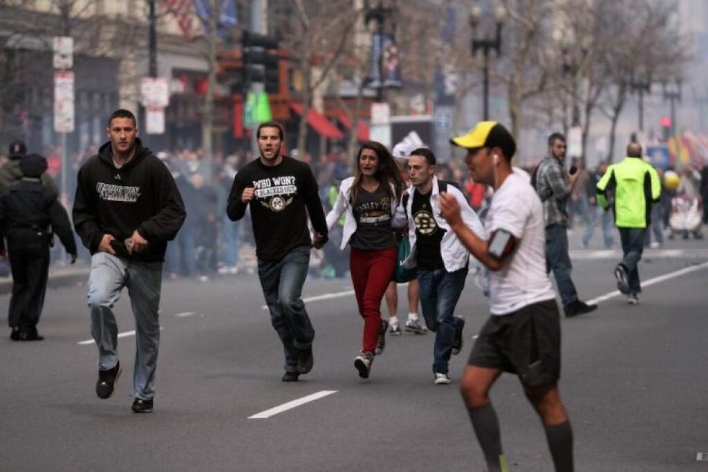 Na Bostonskom maratóne zabíjali výbuchy