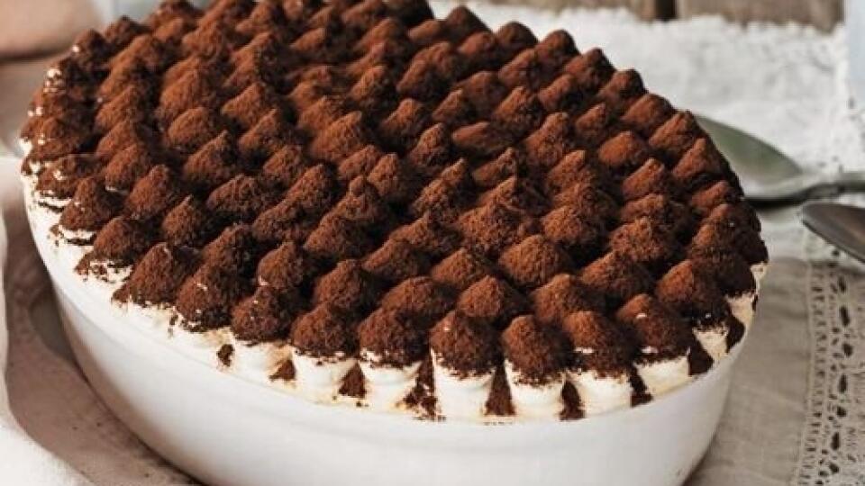 Klasické talianske tiramisu