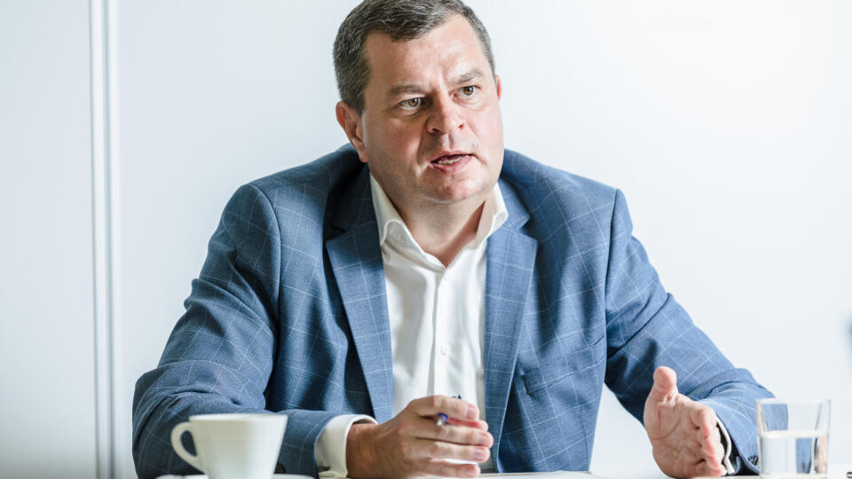 Na snímke prezident Potravinárskej komory Slovenska (PKS), Daniel Poturnay.