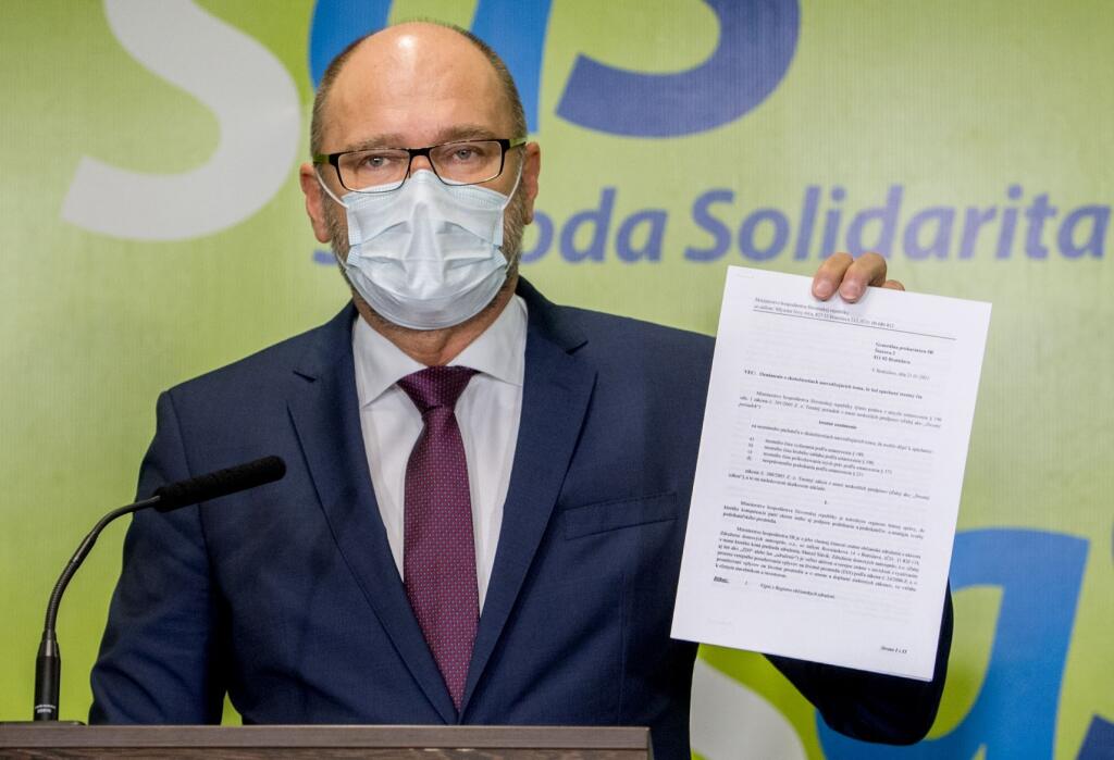 predseda SaS Richard Sulík