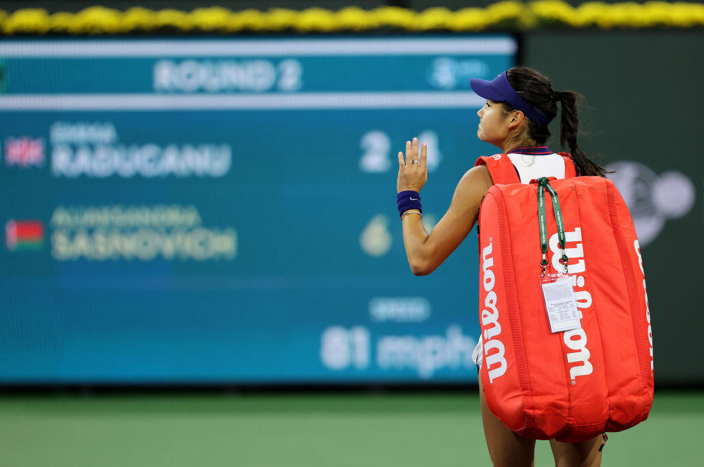 Emma Raducanová prehrala hneď v prvom zápase od víťazstva na US Open.