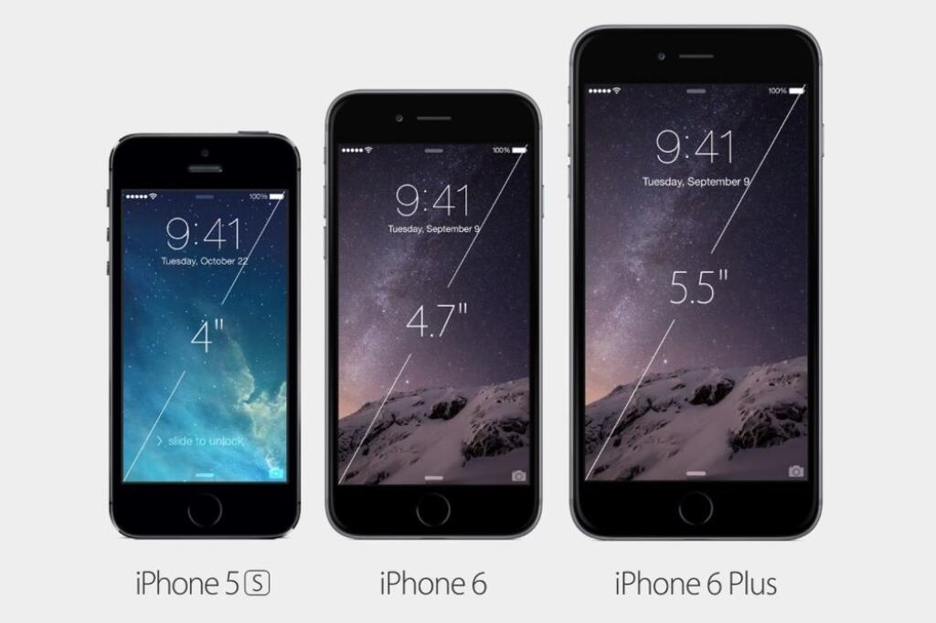 iPhone 6 je veľký. iPhone 6 Plus ešte väčší       