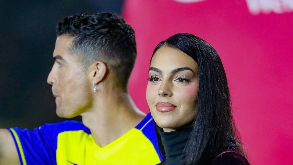 Cristiano Ronaldo a Georgina Rodriguez