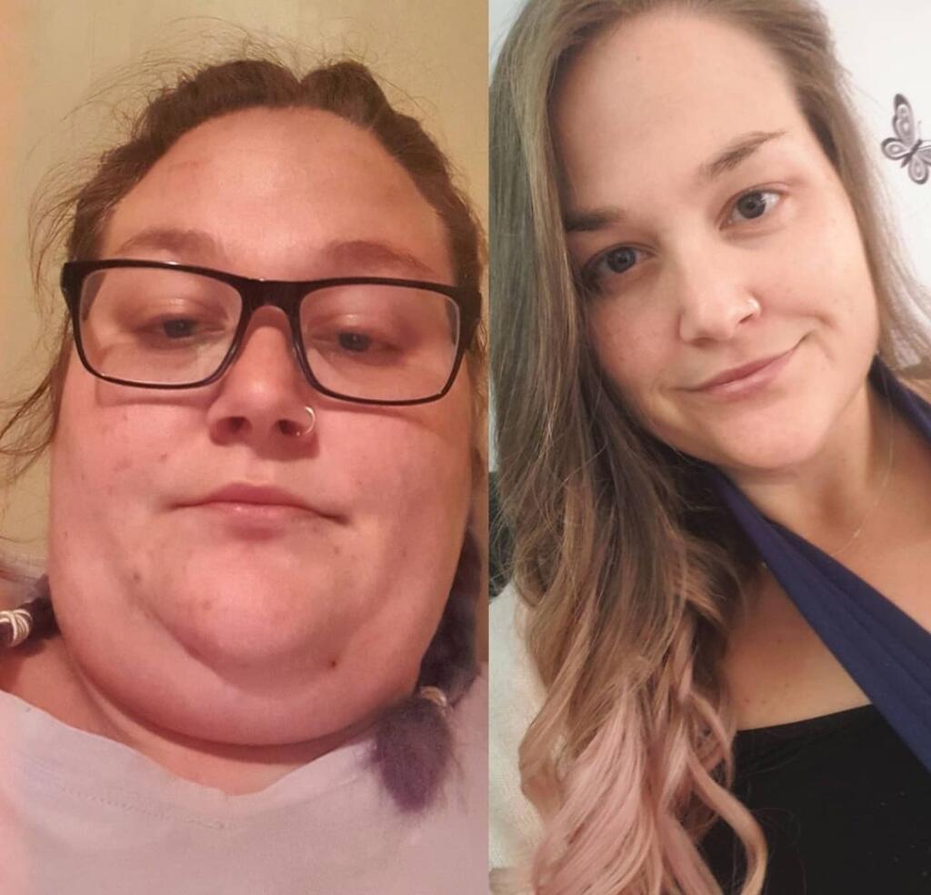 Claire sa podarilo schudnúť skoro 90 kíl.