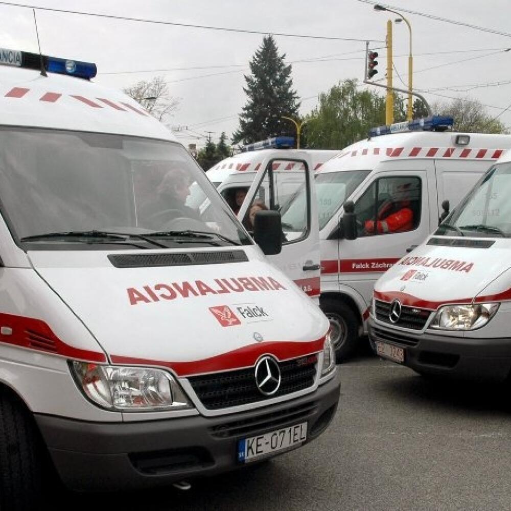 Sanitky spoločnosti Falck