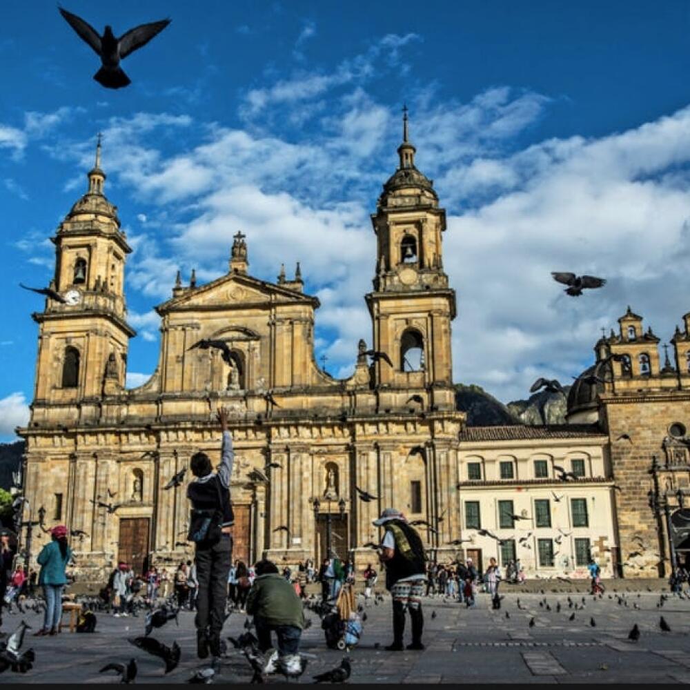 Bogota, Kolumbia. Zdroj foto: nytimes.com