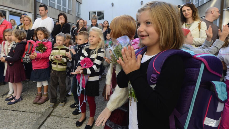 Najviac sa na začiatok nového školského roka tešili zrejme prváci.