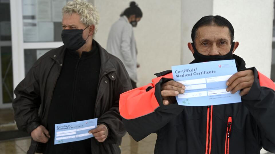 testovanie v rómskej osade v meste Sečovce