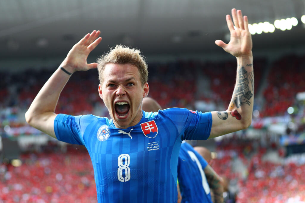 4.) Ondrej Duda - 17 miliónov eur. Tento 24-ročný záložník pôsobí v Nemecku, kde oblieka dres Herthy Berlín.