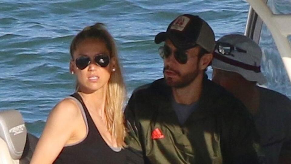 Enrique Iglesias a Anna Kournikova