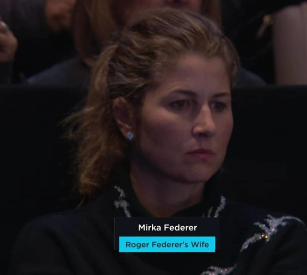 Svojmu manželovi Rogerovi opäť držala na tribúne palce Slovenka Mirka Federerová. V prvých zápasoch síce nechýbala na tribúne, no fotografi si ju všímali menej ako zvyčajne počas grandslamov.