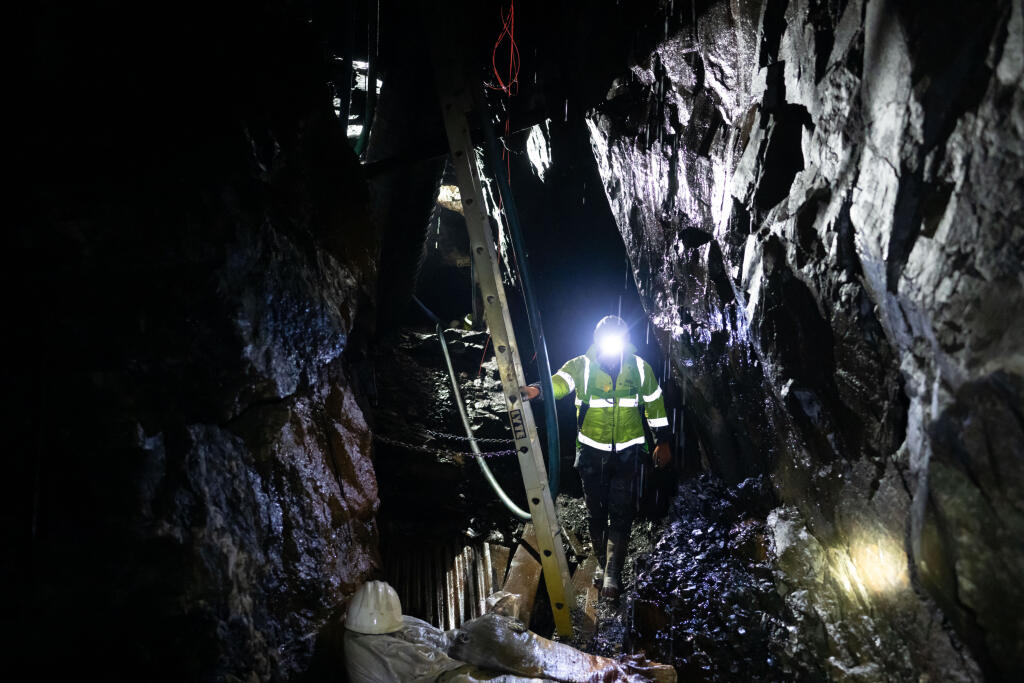 New Gold Mined At Clogau-St David's Gold Mine