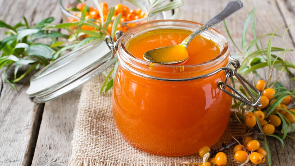 Spracujte rakytník aj do podoby vynikajúceho džemu, ktorý si obľúbi celá rodina.