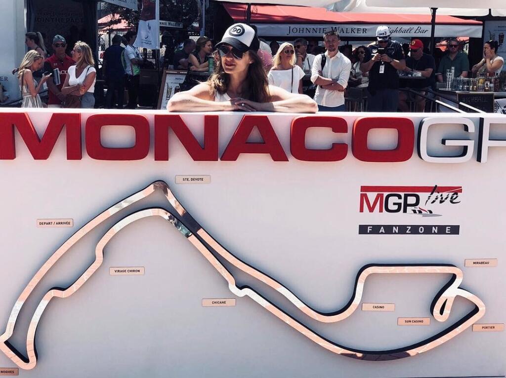 Veľkú cenu Monaka F1 si Katarína Saganová takto vychutnala minulý rok a inak tomu nebude ani v roku 2019.
