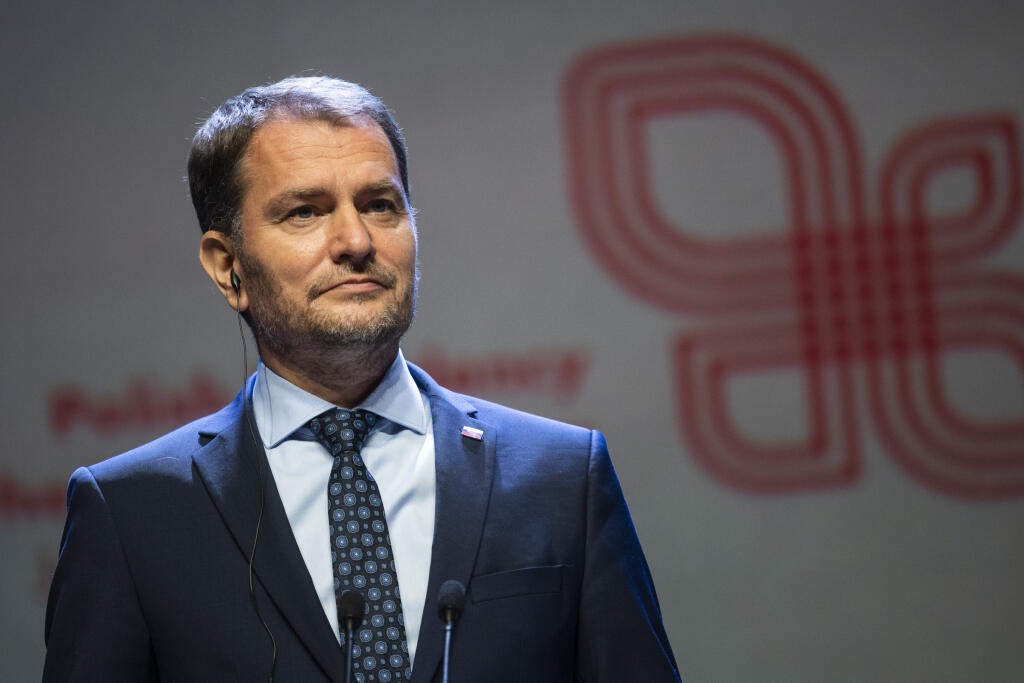 Premiér SR Igor Matovič
Schôdzka premiérov V4 v Poľsku