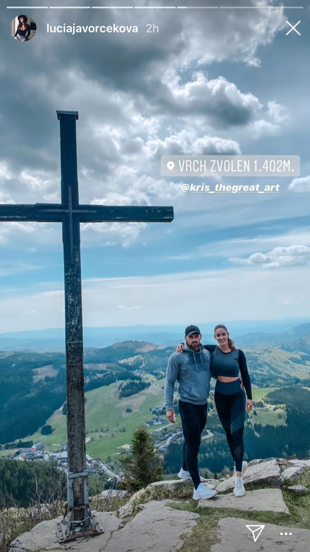 Na Zvolen vystúpila Lucia Javorčeková aj so svojim priateľom.