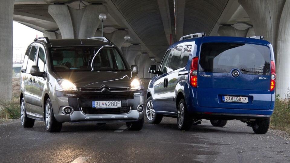 Autá pre rodinu i prácu: Citroën Berlingo a Opel