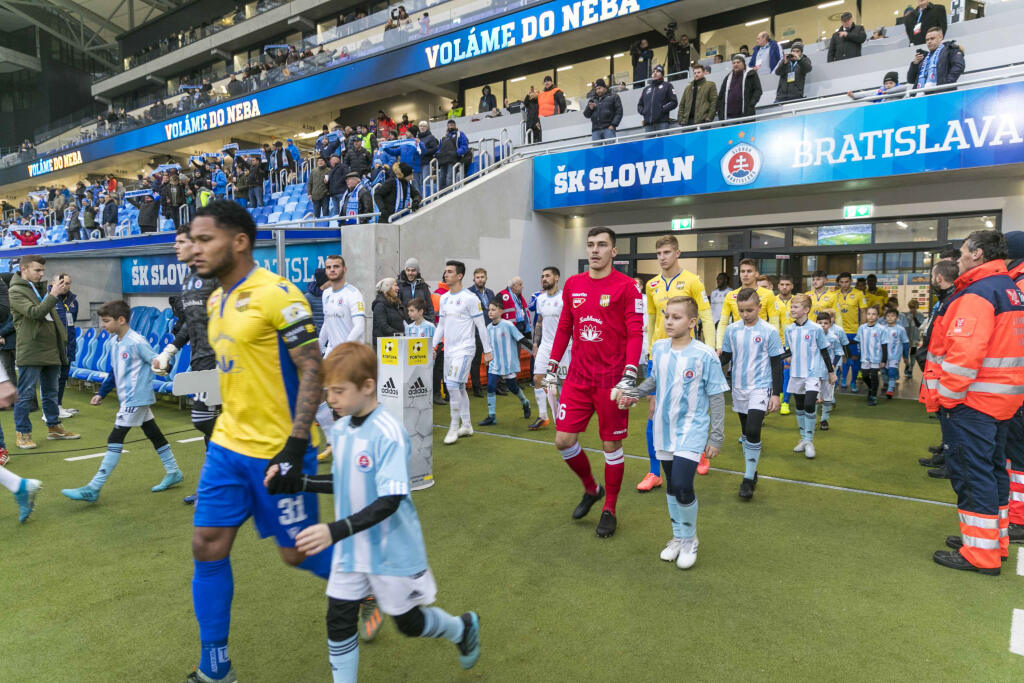 na snimke - ŠK Slovan Bratislava - FC DAC 1904 Dunajská Streda - Fortuna Liga 2019-2020