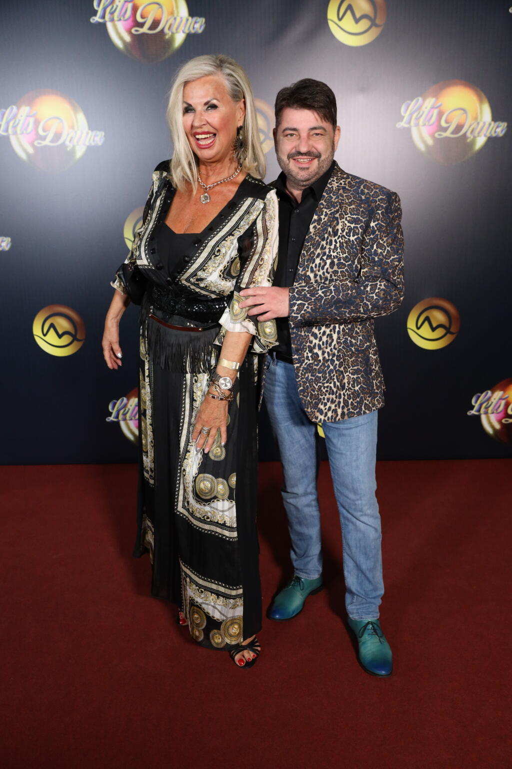 Eva Máziková s manažérom Norom Mészárošom.