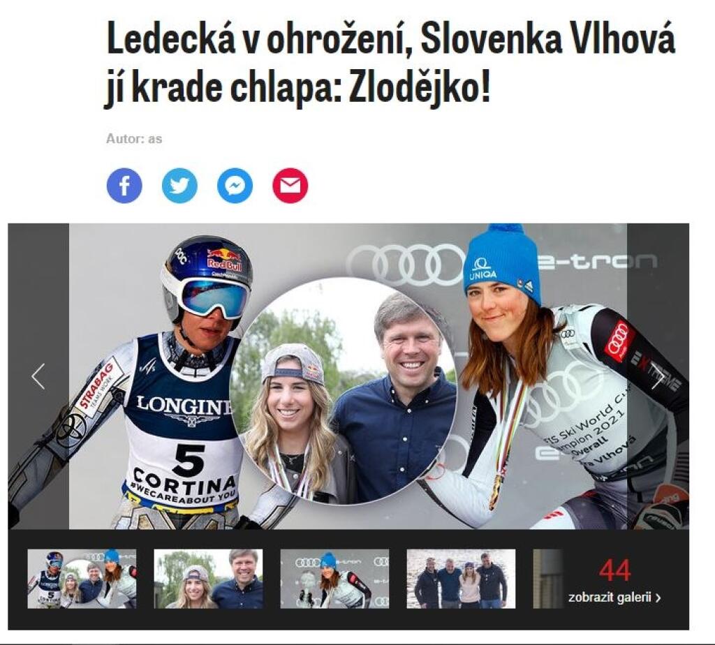 Česi si zgustli na Vlhovej kvôli servismanovi.