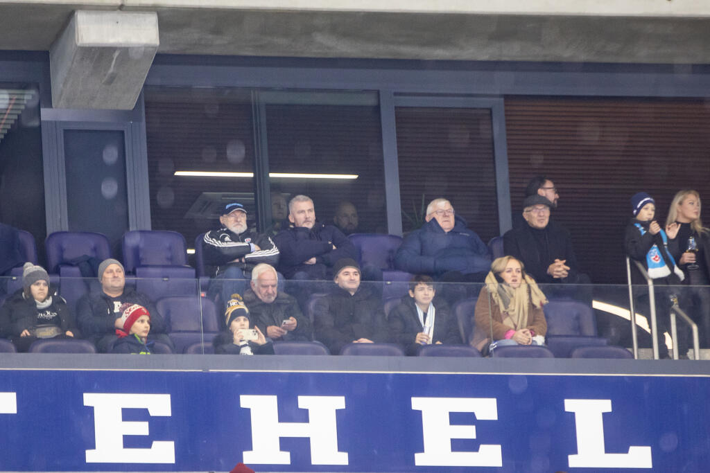 Hokejový zápas medzi HC Slovan a Košice (Winter games)