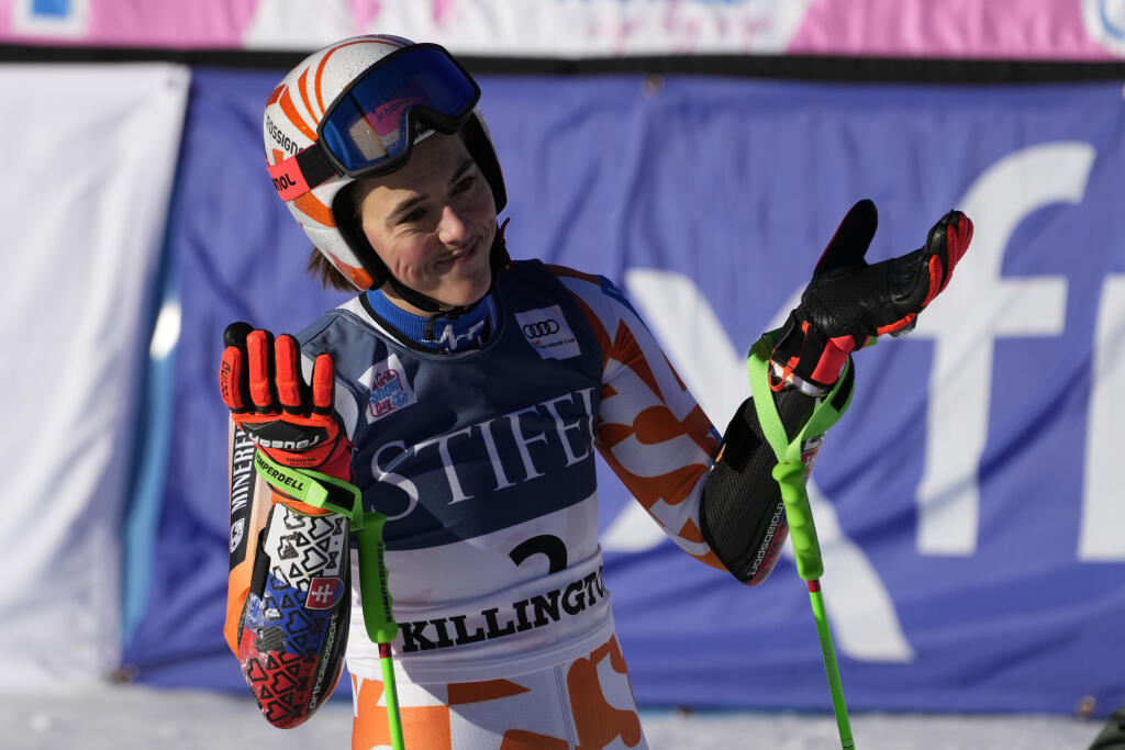 Siedma v poradí je konečne naša Petra Vlhová, ktorej na Shiffrinovú chýba pár desiatok tisíc.