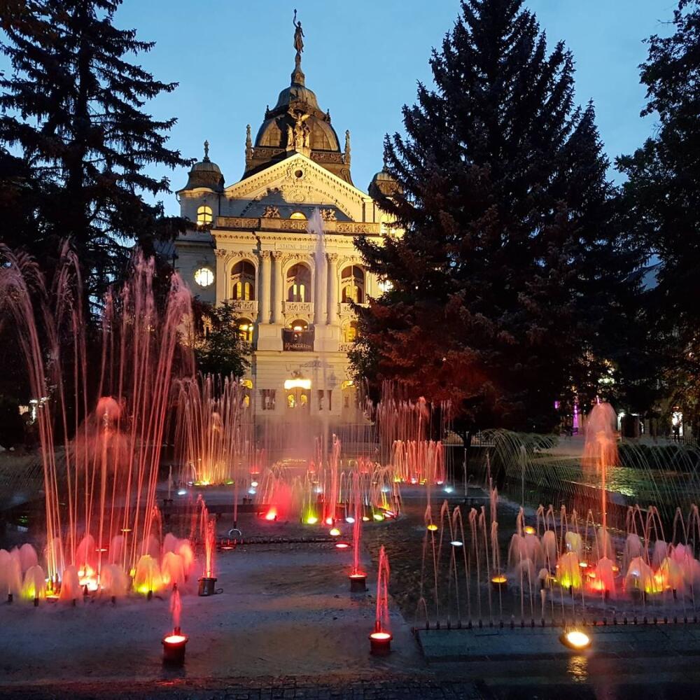 Spievajúca fontána Košice