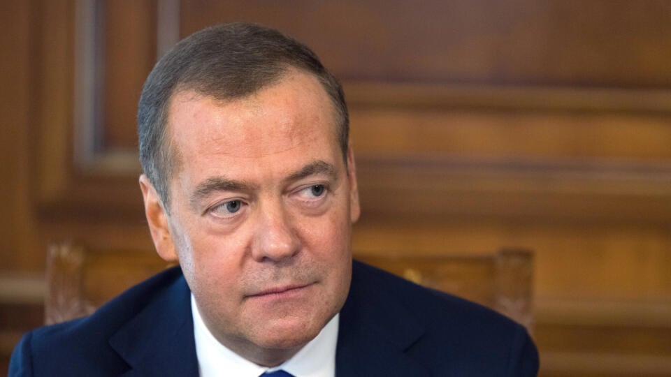 Bývalý ruský prezident a terajší podpredseda ruskej Rady bezpečnosti Dmitrij Medvedev.